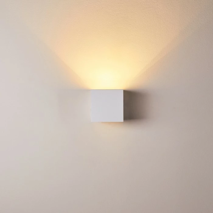 Hofstein Badajoz Wandleuchte Weiß, 1-flammig – Bild 16