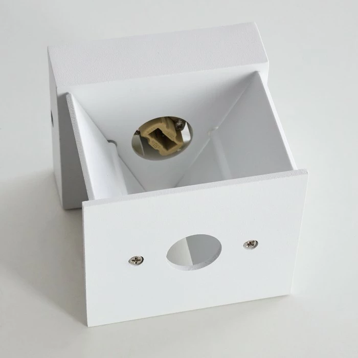 Hofstein Badajoz Wandleuchte Weiß, 1-flammig – Bild 22