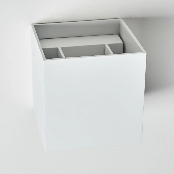 Hofstein Badajoz Wandleuchte Weiß, 1-flammig – Bild 6