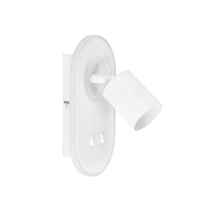 Brilliant Leuchten Brilliant Kimon Wandleuchte Weiß, 1-flammig – Bild 2