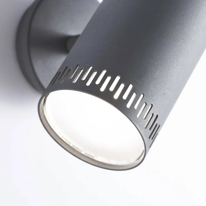 Brilliant Leuchten Brilliant Living Cavi Wandleuchte LED Grau, 2-flammig – Bild 7