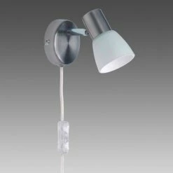 Brilliant Leuchten Brilliant Luca Wandspot Wei&szlig;, 1-flammig