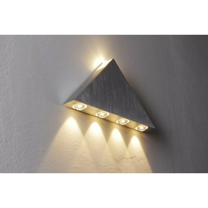 Globo GORDON Wandleuchte LED Chrom, Aluminium, Edelstahl, 5-flammig – Bild 7