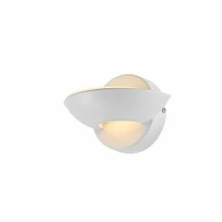 Globo Sammy Wandleuchte LED Wei&szlig;, 2-flammig