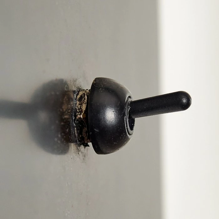 Hofstein Haervej Wandleuchte Schwarz, Holz dunkel, 1-flammig – Bild 16