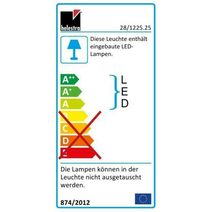 Helestra ONNO Wandleuchte LED Aluminium, 2-flammig – Bild 10