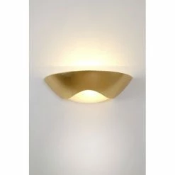 Holl&auml;nder MATTEO CURVE Wandleuchte Gold, 1-flammig