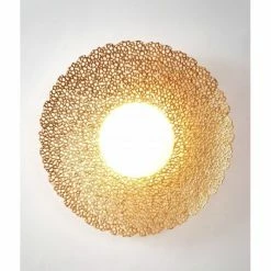 Holl&auml;nder UTOPISTICO CIRCA Wandleuchte Gold, 2-flammig