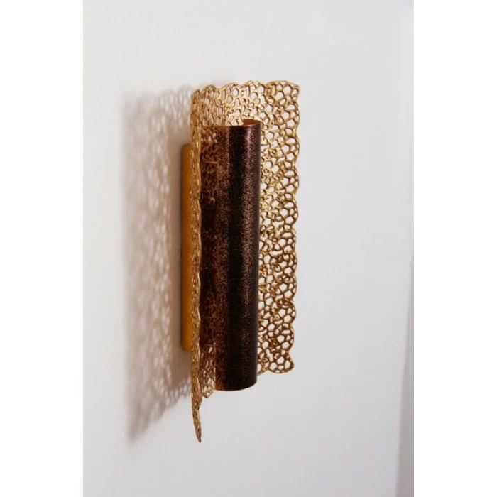 Holländer UTOPISTICO Wandleuchte Braun, Gold, 2-flammig – Bild 11