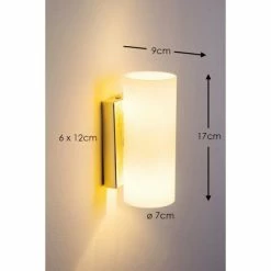 Ideallux Ideal Lux PAUL Wandleuchte Chrom, 2-flammig