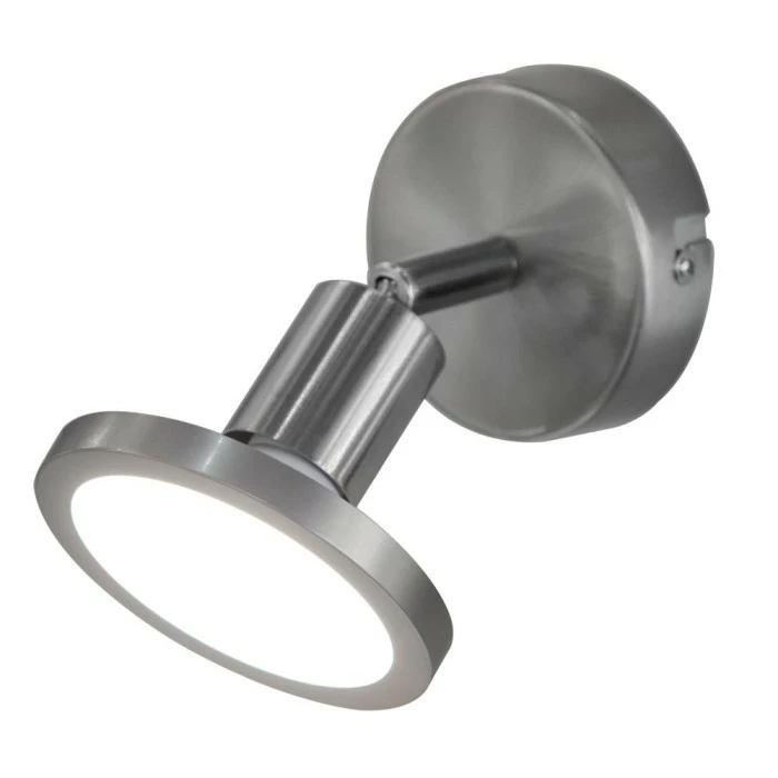 Nino Leuchten NEO Spotleuchte LED Nickel-Matt, 1-flammig