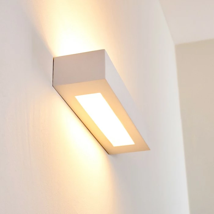 Hofstein Paglia Wandleuchte Weiß, 2-flammig – Bild 11