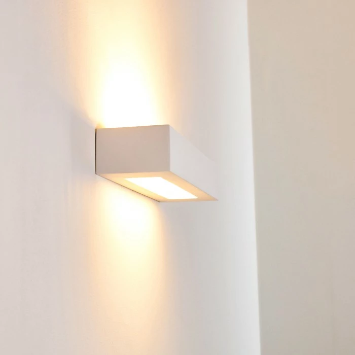 Hofstein Paglia Wandleuchte Weiß, 2-flammig – Bild 16