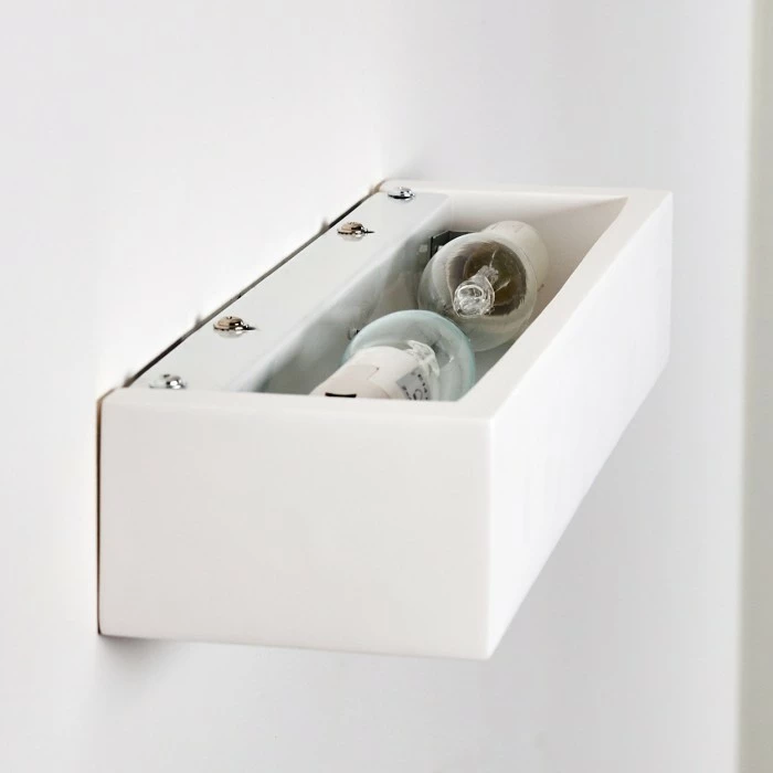 Hofstein Paglia Wandleuchte Weiß, 2-flammig – Bild 17