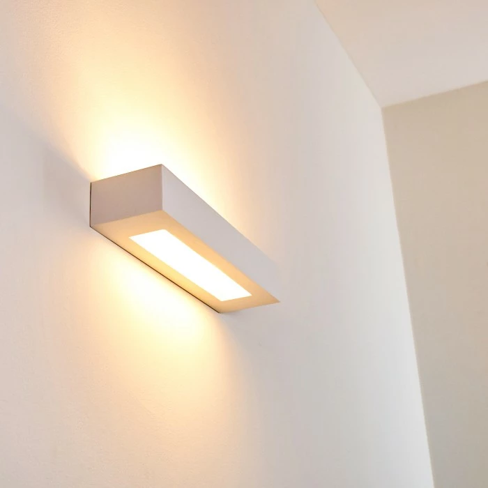 Hofstein Paglia Wandleuchte Weiß, 2-flammig – Bild 3