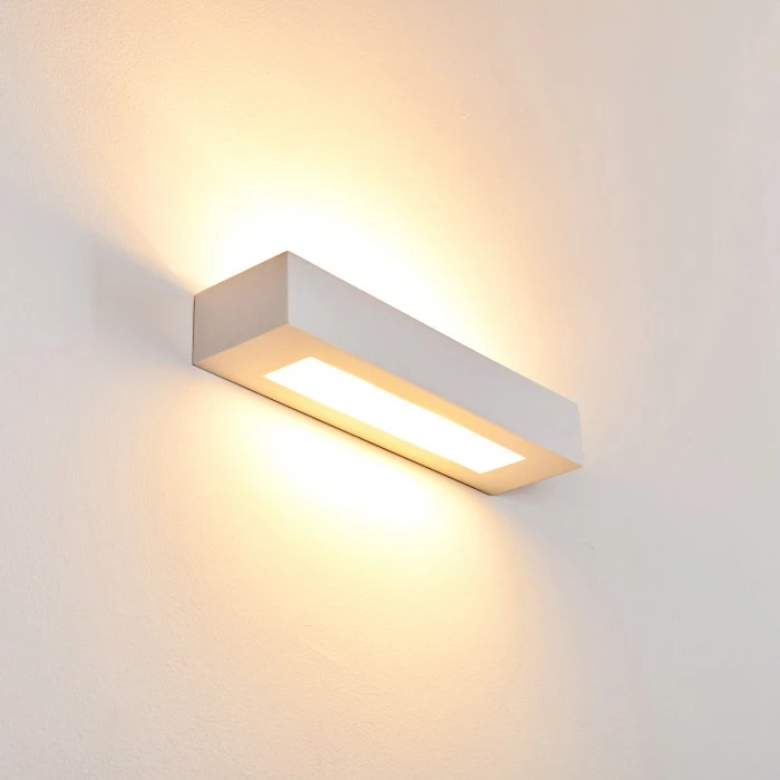 Hofstein Paglia Wandleuchte Weiß, 2-flammig – Bild 8