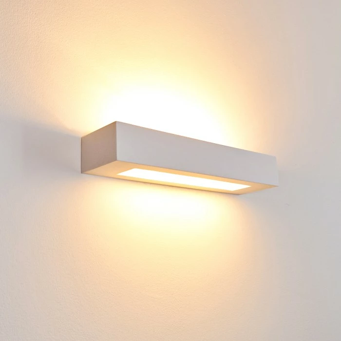 Hofstein Paglia Wandleuchte Weiß, 2-flammig – Bild 10