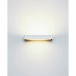 Serien Lighting SML WALL L HAL Wandleuchte Silber, 1-flammig