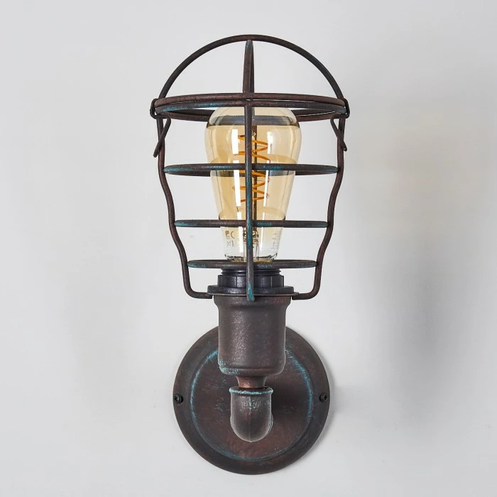 Hofstein Taggia Wandleuchte Rostfarben, 1-flammig – Bild 11