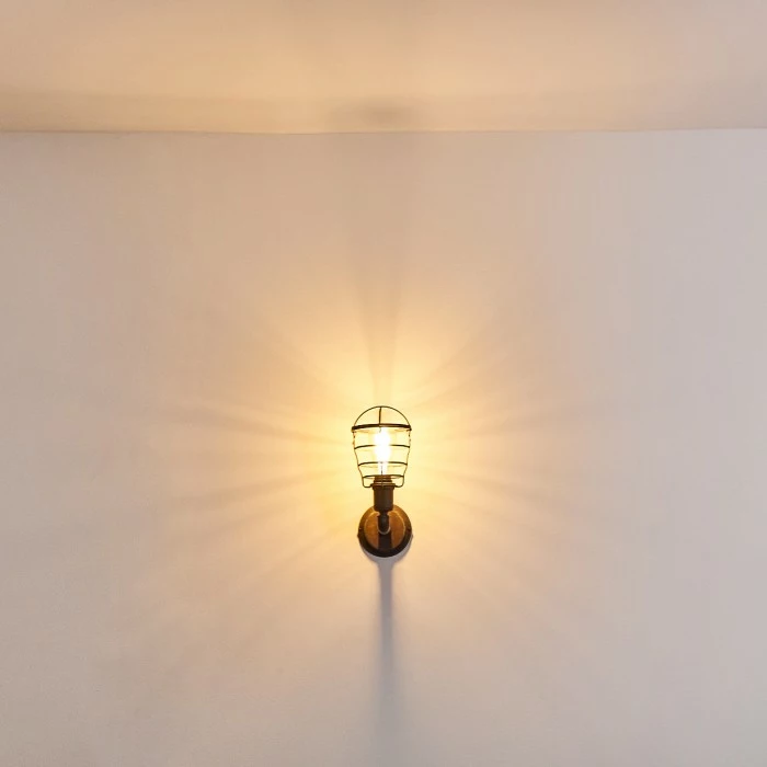 Hofstein Taggia Wandleuchte Rostfarben, 1-flammig – Bild 12