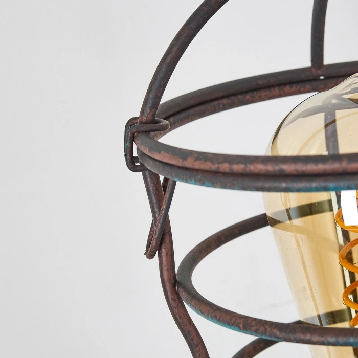 Hofstein Taggia Wandleuchte Rostfarben, 1-flammig – Bild 9