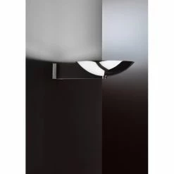 Tecnolumen WAD 37 Wandleuchte Chrom, Schwarz, 1-flammig