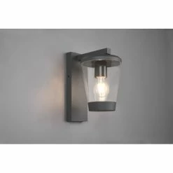 Trio Leuchten Cavado Wandleuchte Anthrazit, 1-flammig