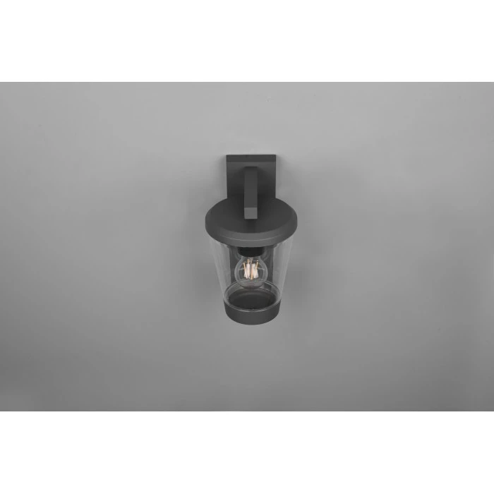 Trio Leuchten Cavado Wandleuchte Anthrazit, 1-flammig, Bewegungsmelder – Bild 8