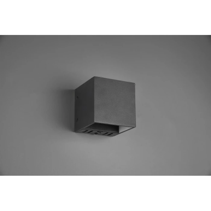 Trio Leuchten Figo Wandleuchte LED Schwarz, 1-flammig, Fernbedienung, Farbwechsler – Bild 5