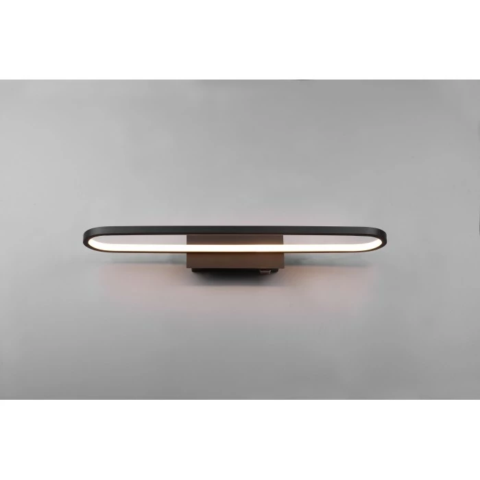 Trio Leuchten Gianni Wandleuchte LED Schwarz, 1-flammig – Bild 4