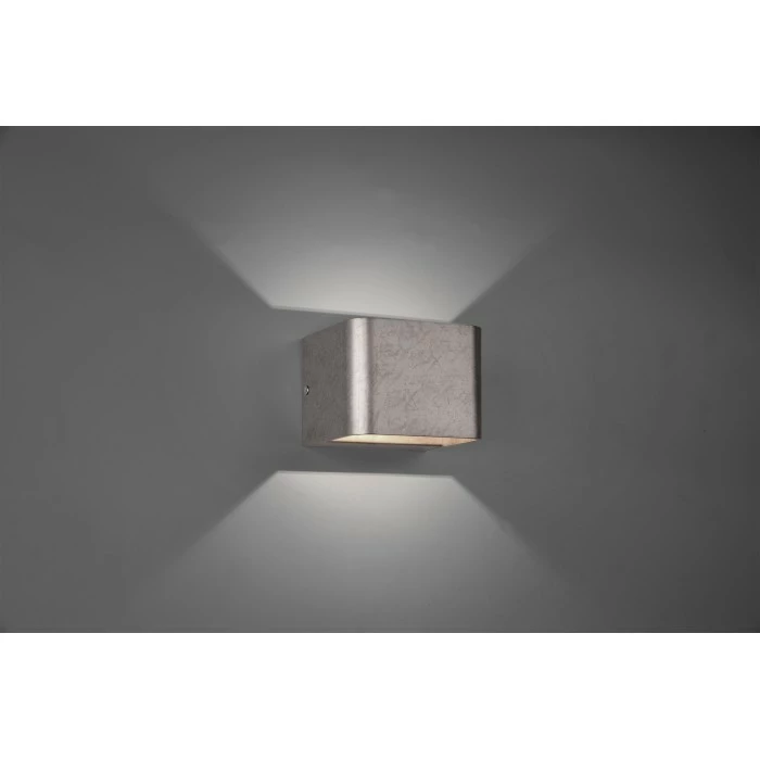 Trio Leuchten Melvin Wandleuchte LED Nickel-Matt, 1-flammig – Bild 2