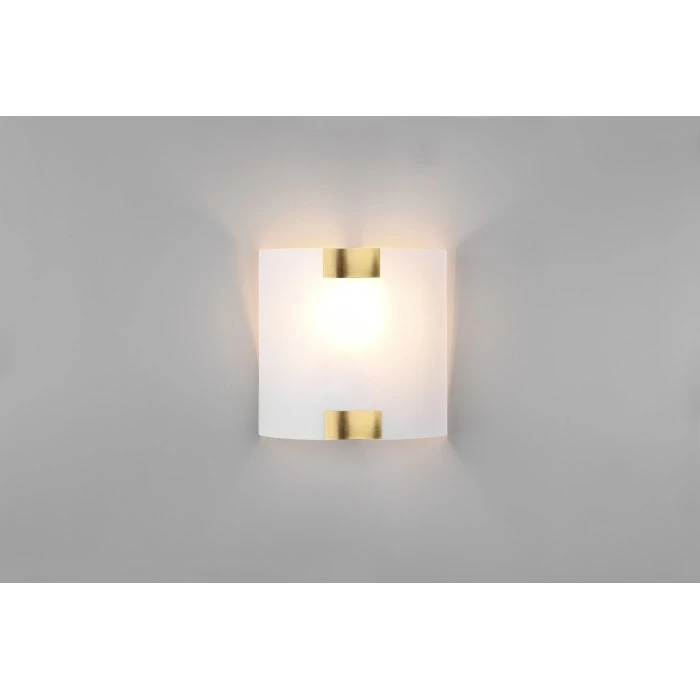 Trio Leuchten Pura Wandleuchte Altmessing, 1-flammig – Bild 6