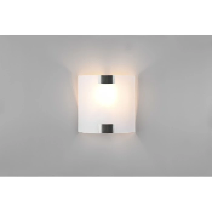 Trio Leuchten Pura Wandleuchte Nickel-Matt, 1-flammig – Bild 6