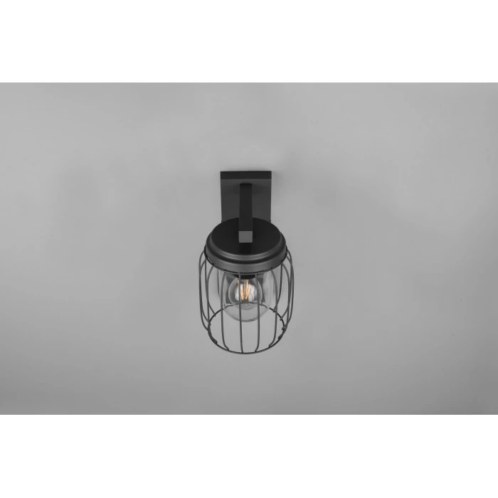 Trio Leuchten Tuela Wandleuchte Anthrazit, 1-flammig, Bewegungsmelder – Bild 9