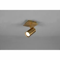 Trio Leuchten Trio Marley Deckenleuchte Altmessing, 1-flammig