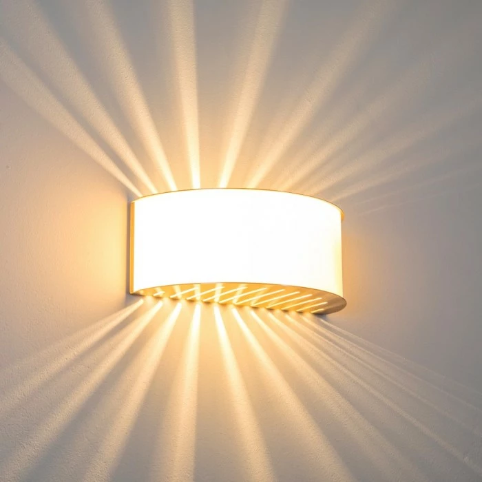 Hofstein Wandleuchte Pesaro Nickel-Matt, 1-flammig – Bild 12