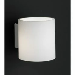 Wofi Leuchten Wofi AQABA Wandleuchte Nickel-Matt, 1-flammig