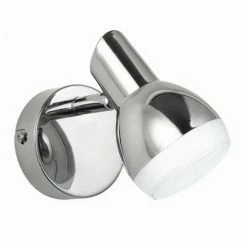 Wofi Leuchten Wofi NANTES Wandleuchte LED Chrom, 1-flammig